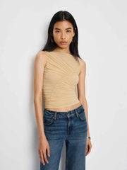 Reformation Rosie Knit Top - Cream