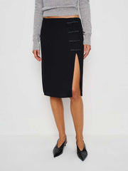 Reformation Jeane Skirt - Black