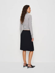 Reformation Jeane Skirt - Black