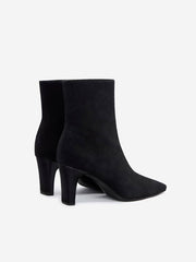 Reformation Tatyana Ankle Boot - Black Suede