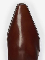 Reformation Dominique Knee Boot - Syrup Leather
