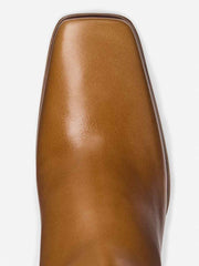 Reformation Claudette Knee Boot - Toffee Leather