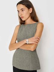 Reformation Nolyn Top - Earl Grey