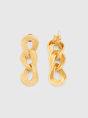 Reformation Rosa Earrings - Gold