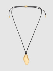 Reformation Carmel Necklace - Gold Black