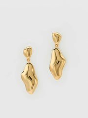 Reformation Carmel Drop Earrings - Gold