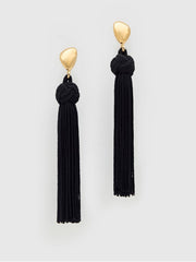 Reformation Dolores Tassel Earrings - Gold