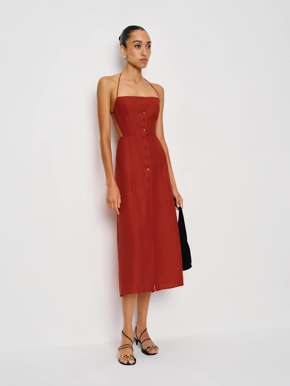 Reformation Manon Dress - Sundried Tomato
