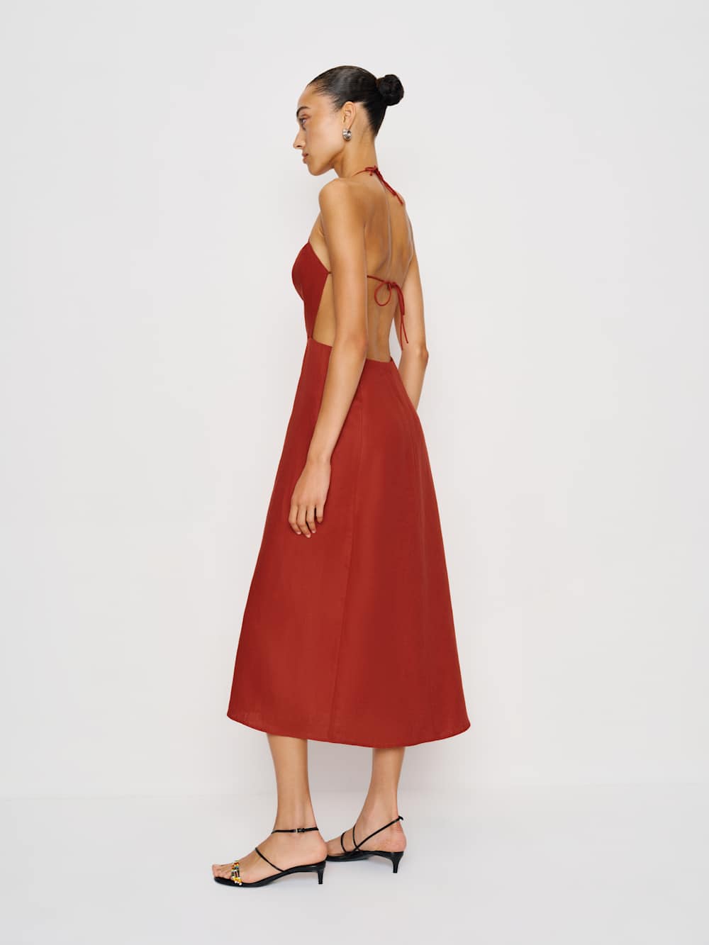 Reformation Manon Dress - Sundried Tomato
