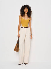Reformation Amy Bodysuit - Ochre