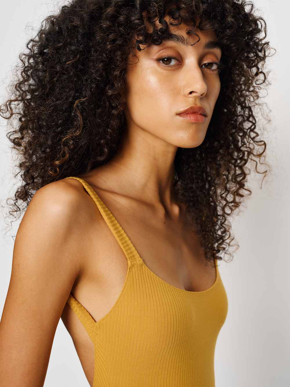 Reformation Amy Bodysuit - Ochre