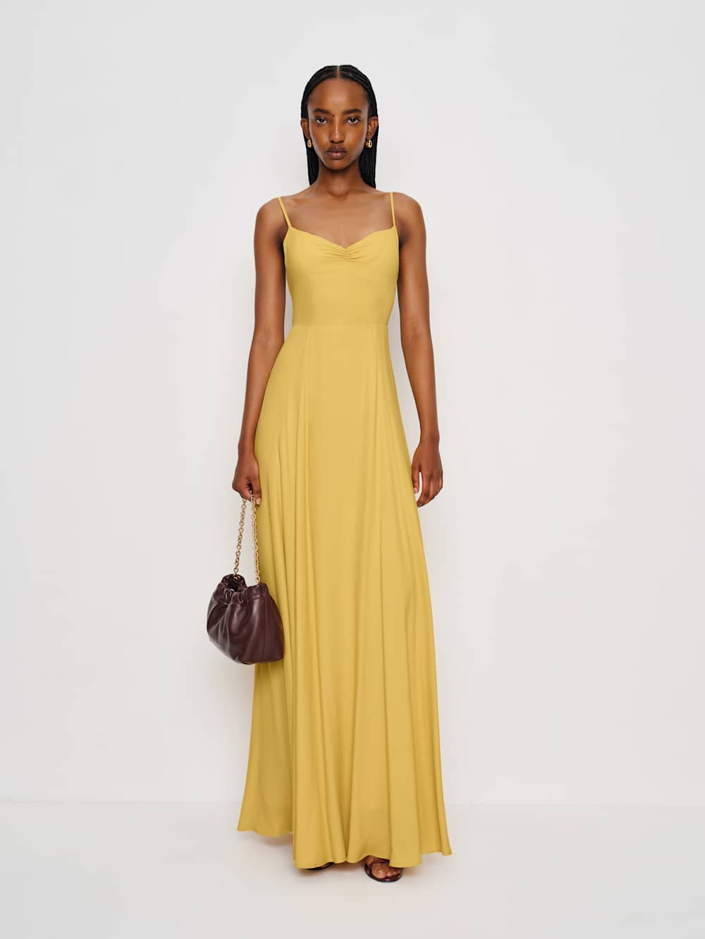 Reformation Thistle Dress - Dandelion