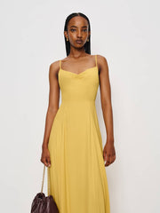 Reformation Thistle Dress - Dandelion