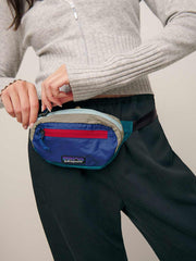 Reformation Patagonia Mini Hip Pack - Patchwork Belay Blue