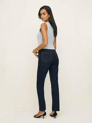 Reformation Cynthia High Rise Straight Jeans - Ondine