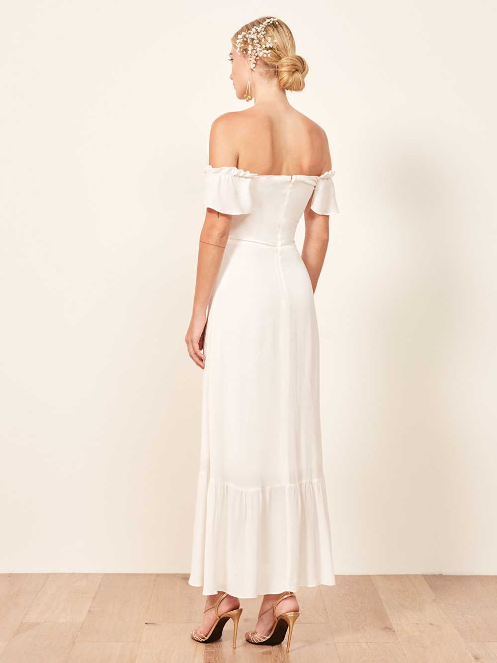 Reformation Butterfly Dress - Ivory