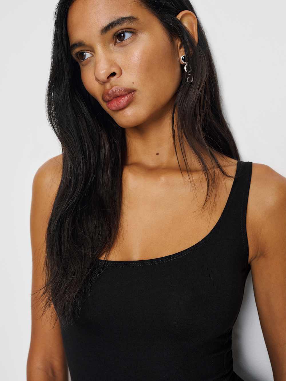 Reformation Rou Knit Dress - Black