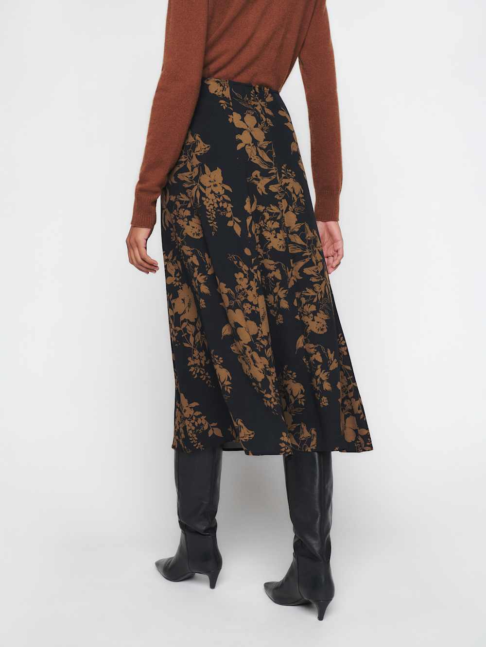 Reformation Zoe Skirt - Night Garden