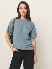 Reformation Patagonia Men's P-6 Logo Responsibili-tee - Thermal Blue