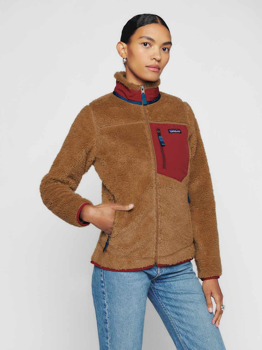 Reformation Patagonia Classic Retro X-jacket - Nest Brown