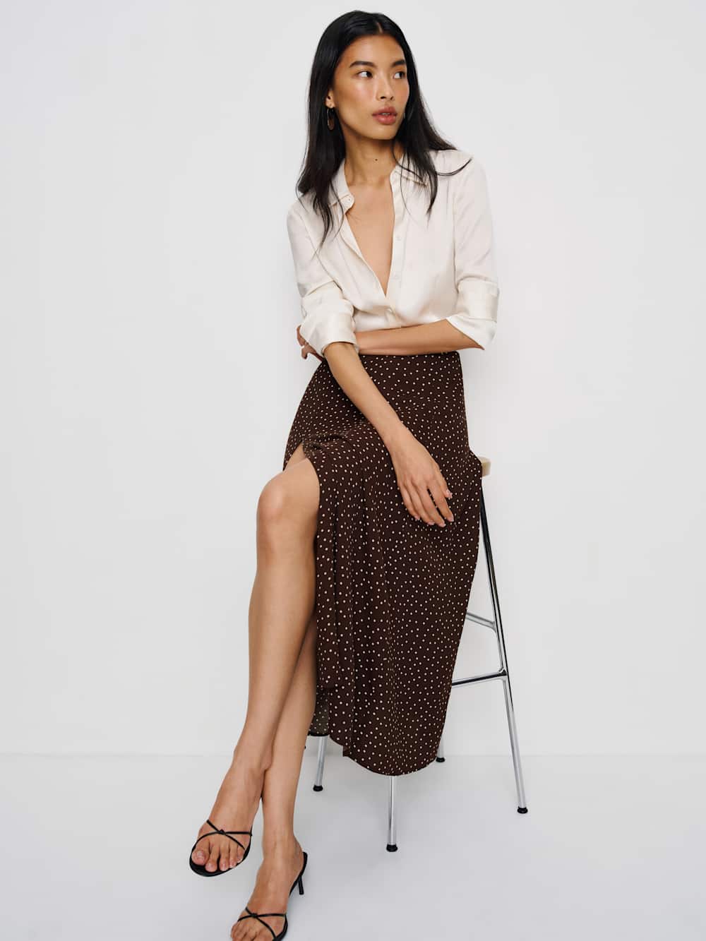 Reformation Petites Zoe Skirt - Colette Dot