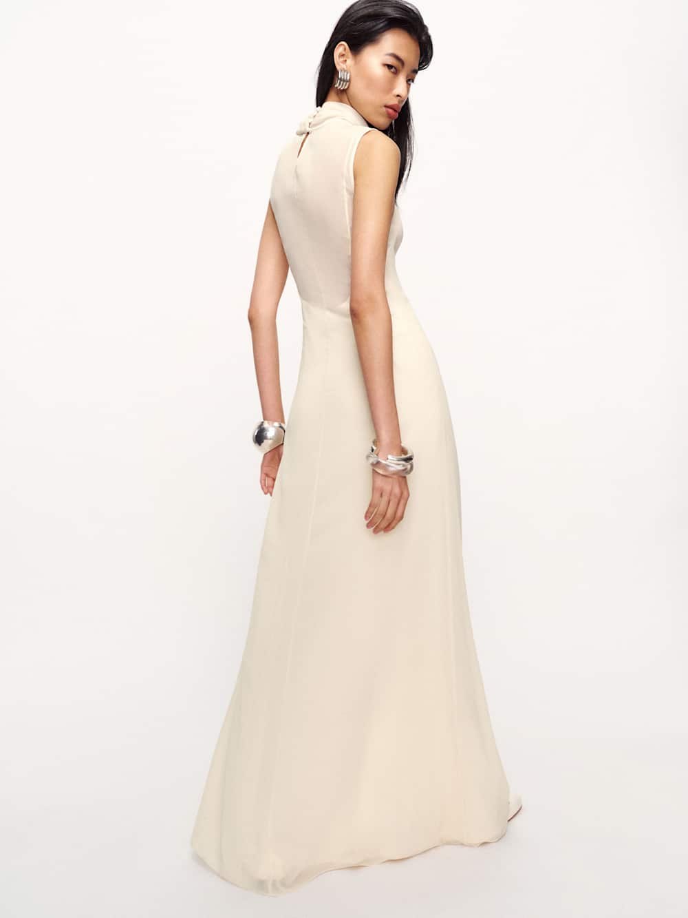 Reformation Greta Dress - Alabaster