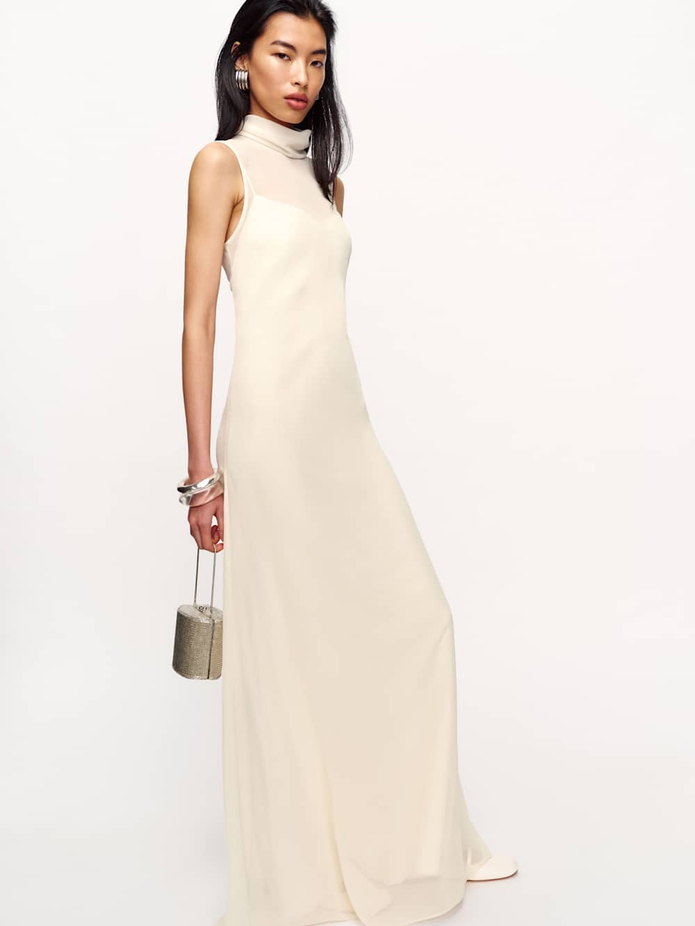 Reformation Greta Dress - Alabaster