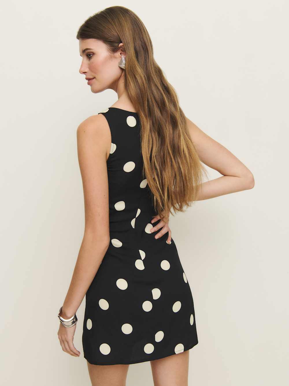 Reformation Noha Dress - Moon Dot