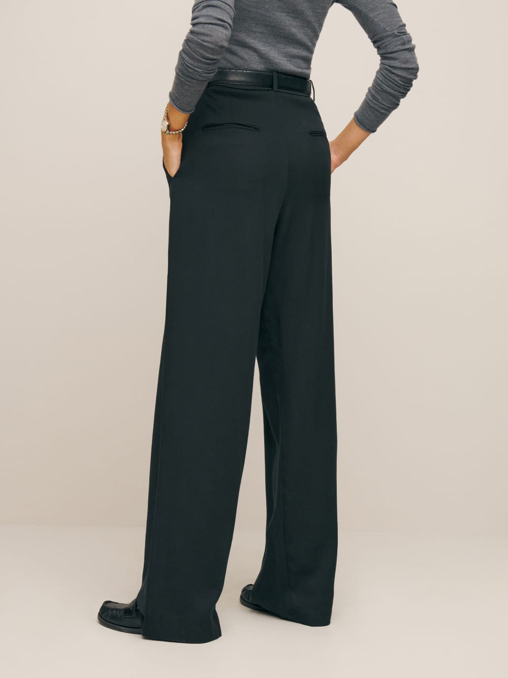 Reformation Mason Pant - Black