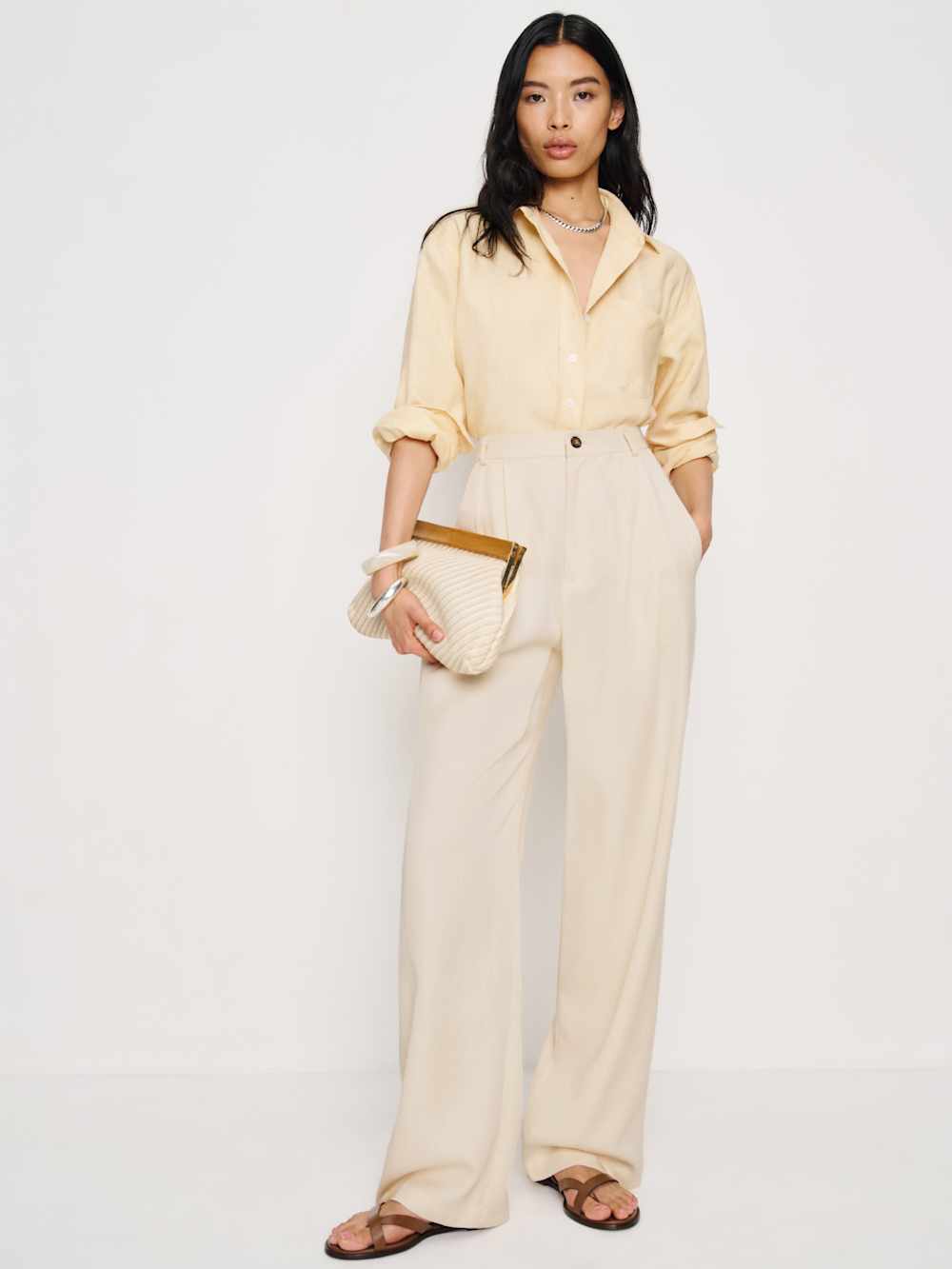 Reformation Mason Pant - Sugar