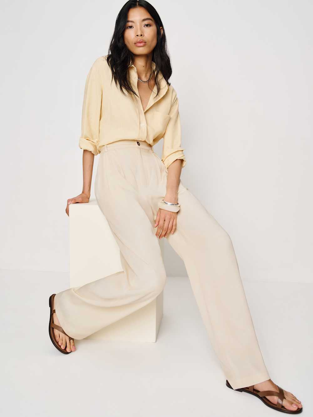 Reformation Mason Pant - Sugar