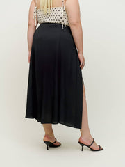 Reformation Zoe Skirt Es - Black