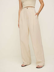 Reformation Petites Mason Pant - Sugar