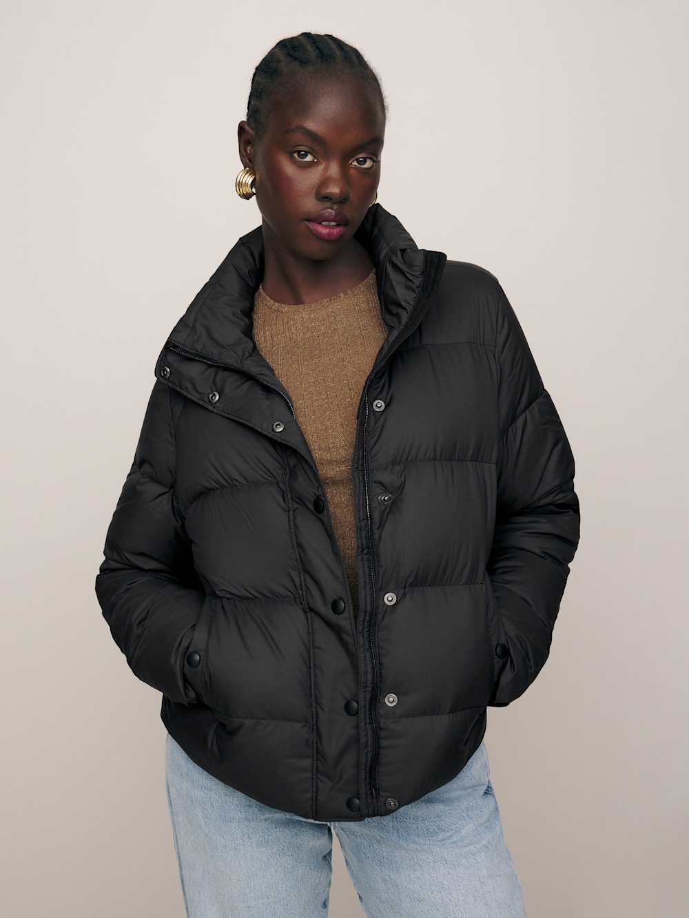 Reformation Patagonia W's Silent Down Jacket - Black
