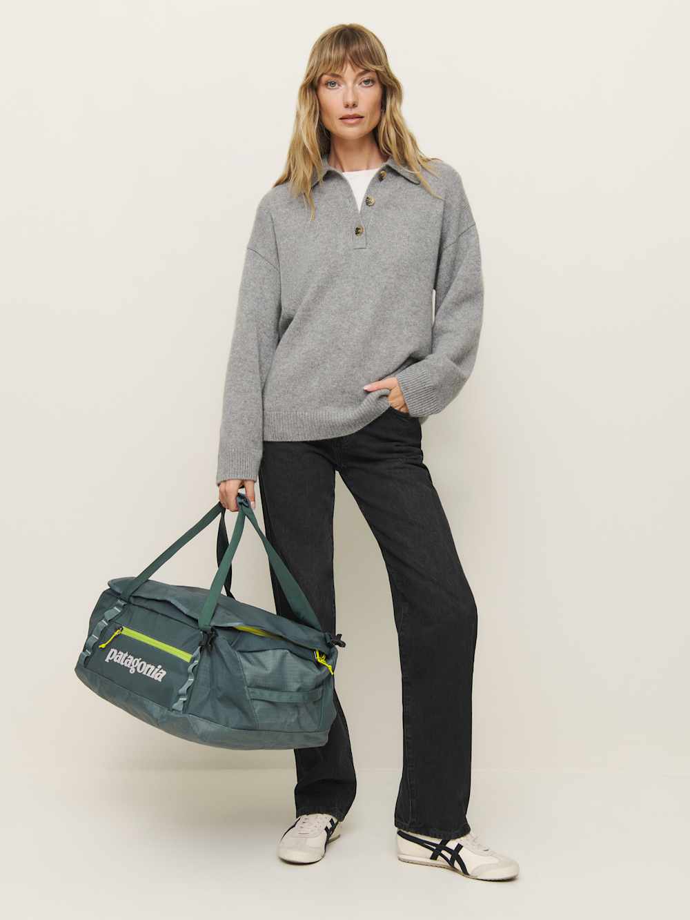Reformation Patagonia Black Hole Duffel 40l - Nouveau Green