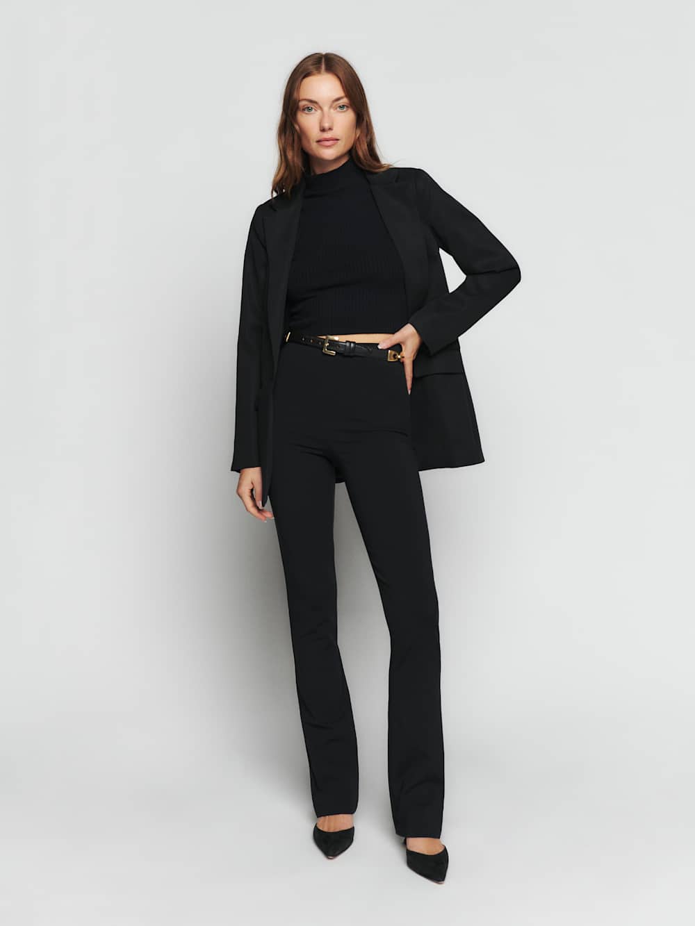 Reformation Kumquat Pant - Black