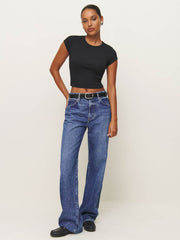 Reformation Muse Tee - Black