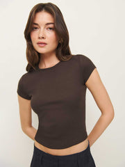 Reformation Muse Tee - Mole