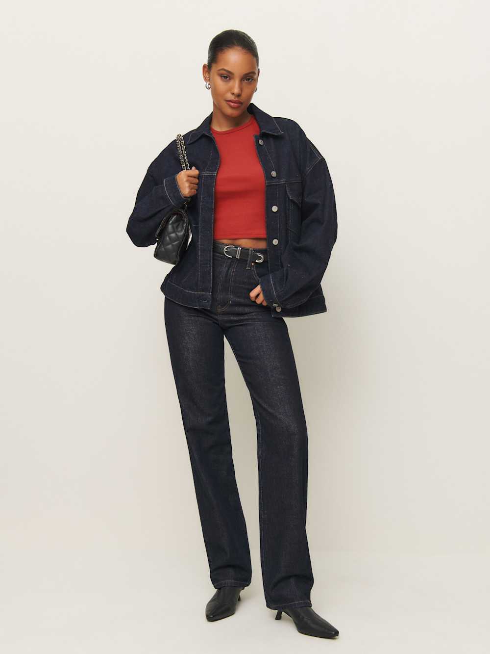 Reformation Muse Tee - Sundried Tomato