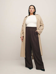 Reformation Mason Pant Es - Black Currant