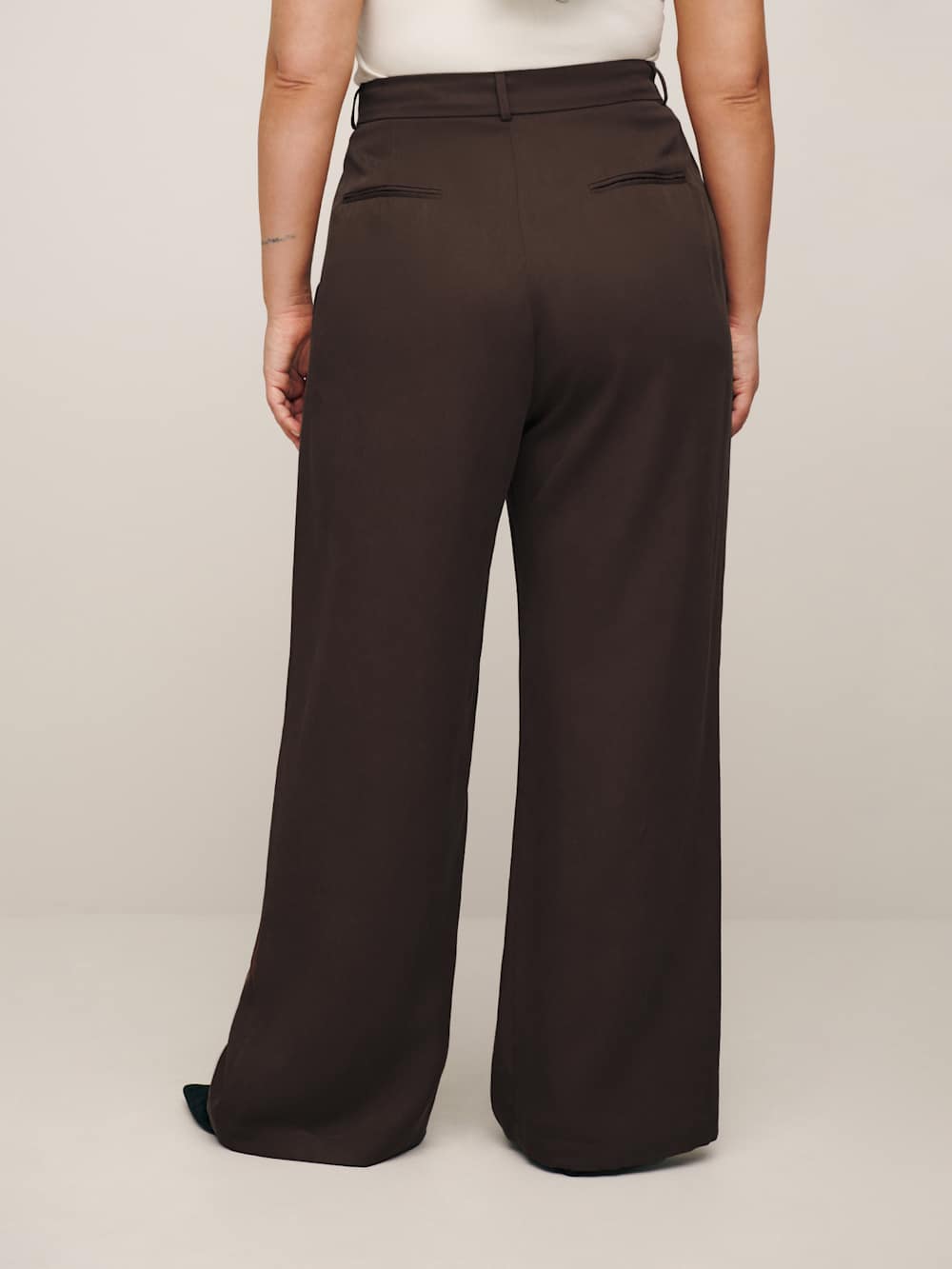 Reformation Mason Pant Es - Black Currant