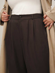 Reformation Mason Pant Es - Black Currant