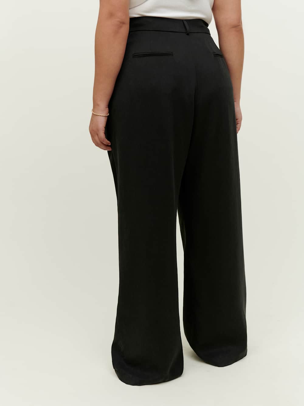 Reformation Mason Pant Es - Black