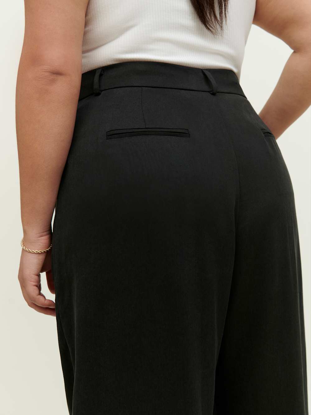 Reformation Mason Pant Es - Black