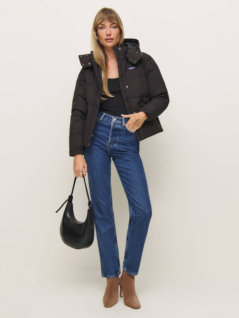 Reformation Patagonia W's Downdrift Jacket - Black