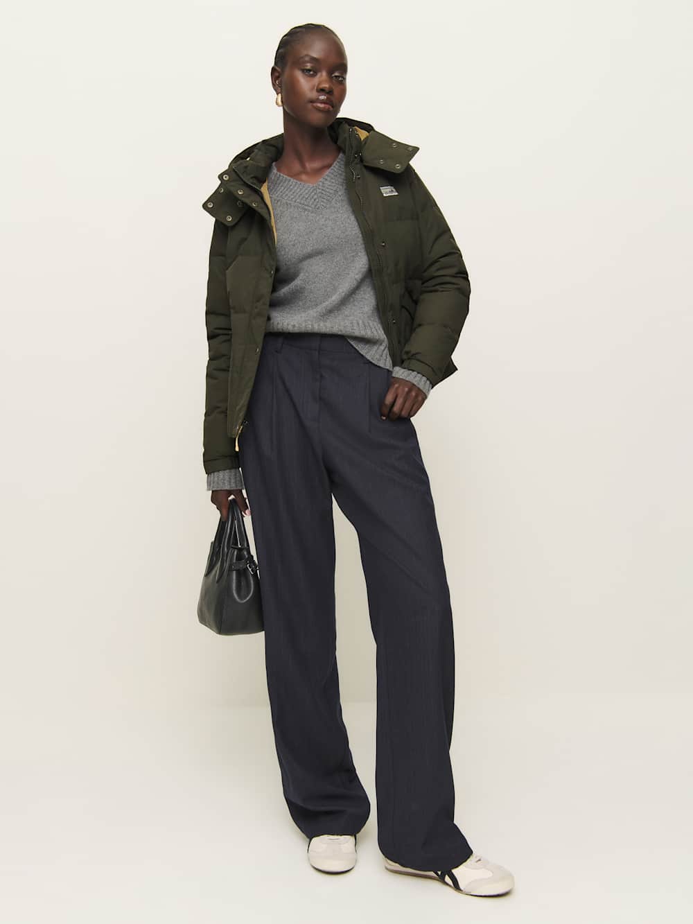Reformation Patagonia W's Downdrift Jacket - Pine Needle Green