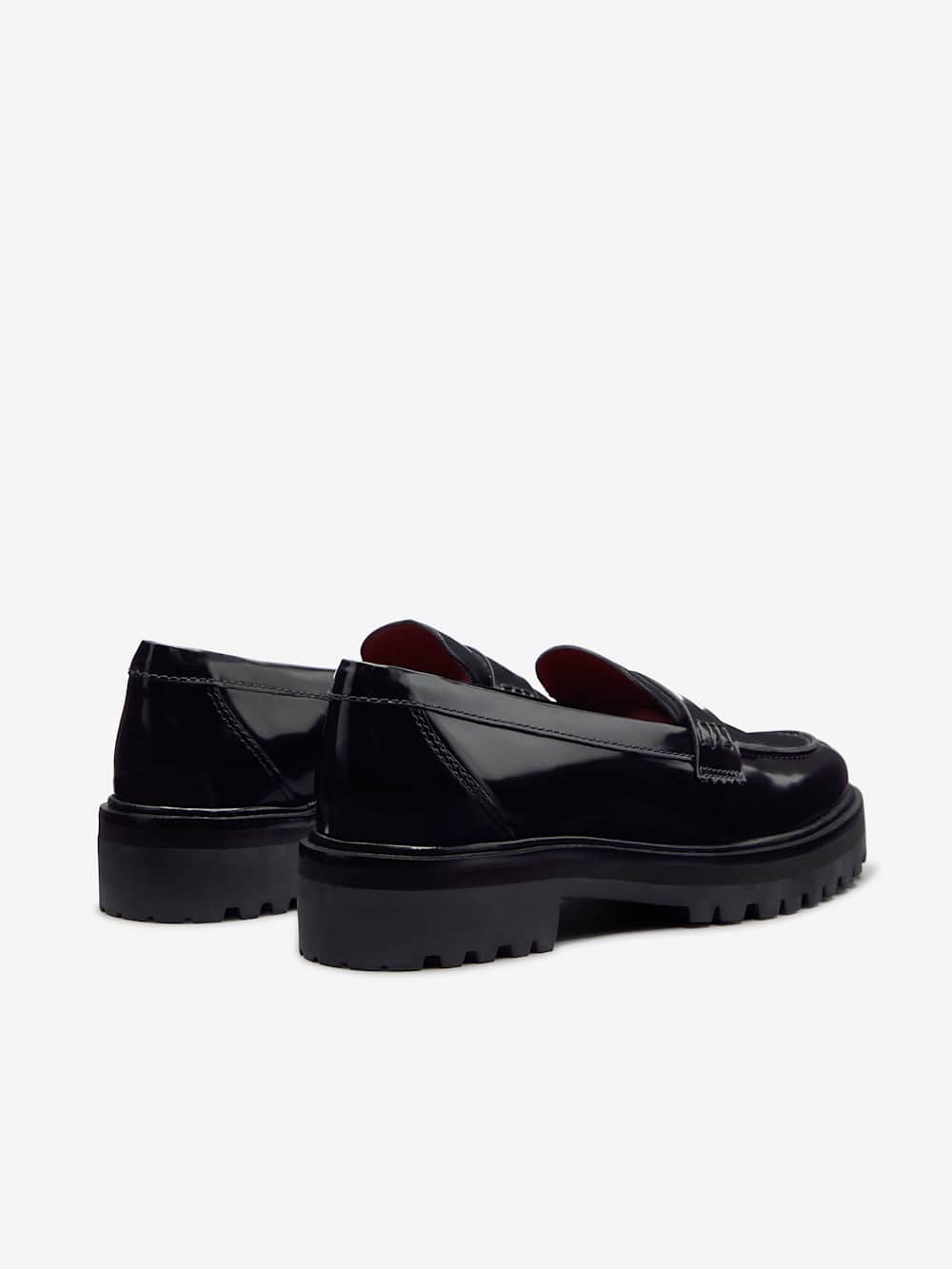 Reformation Agathea Chunky Loafer - Black
