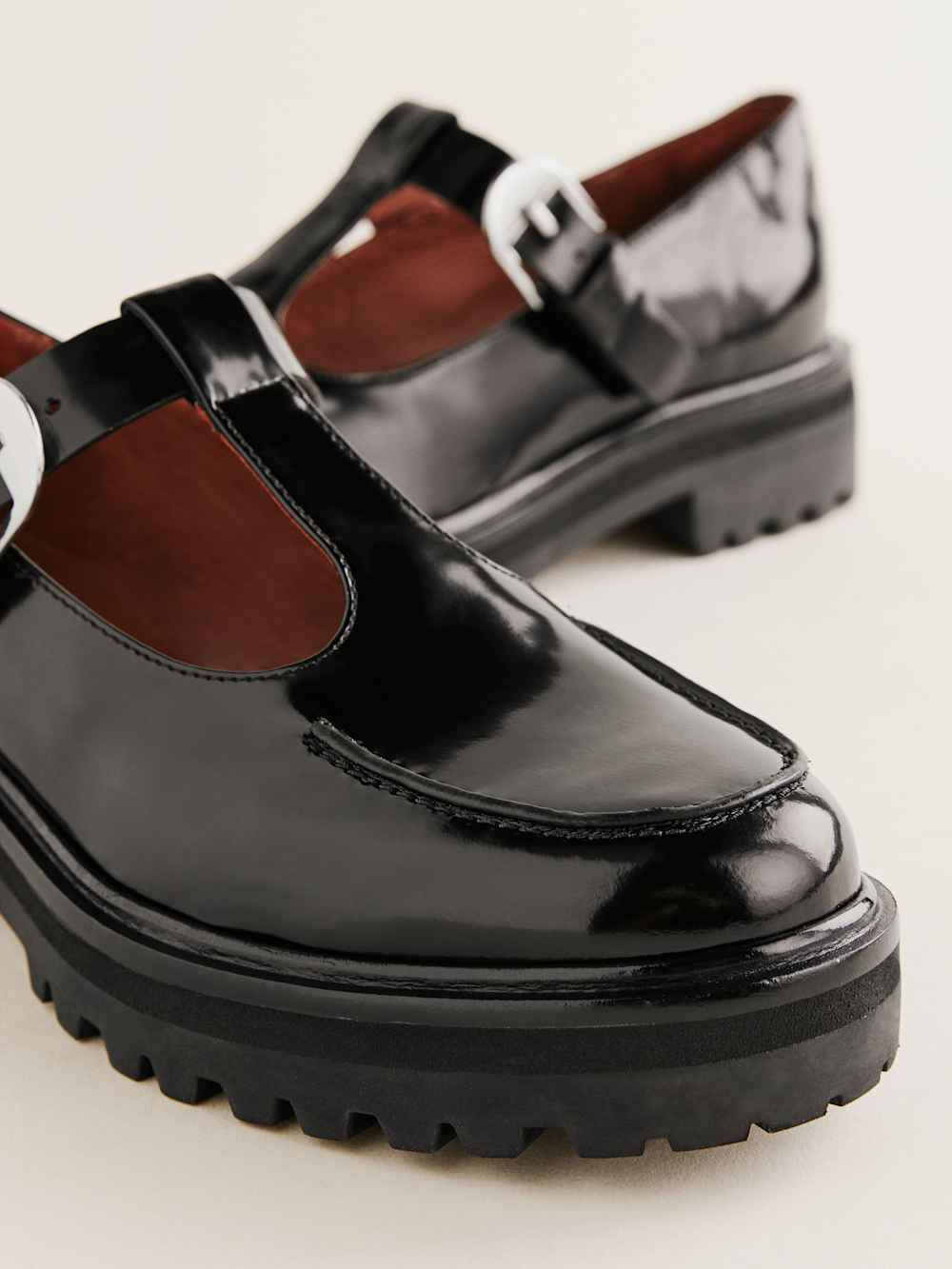 Reformation Abalonia Chunky Maryjane - Black