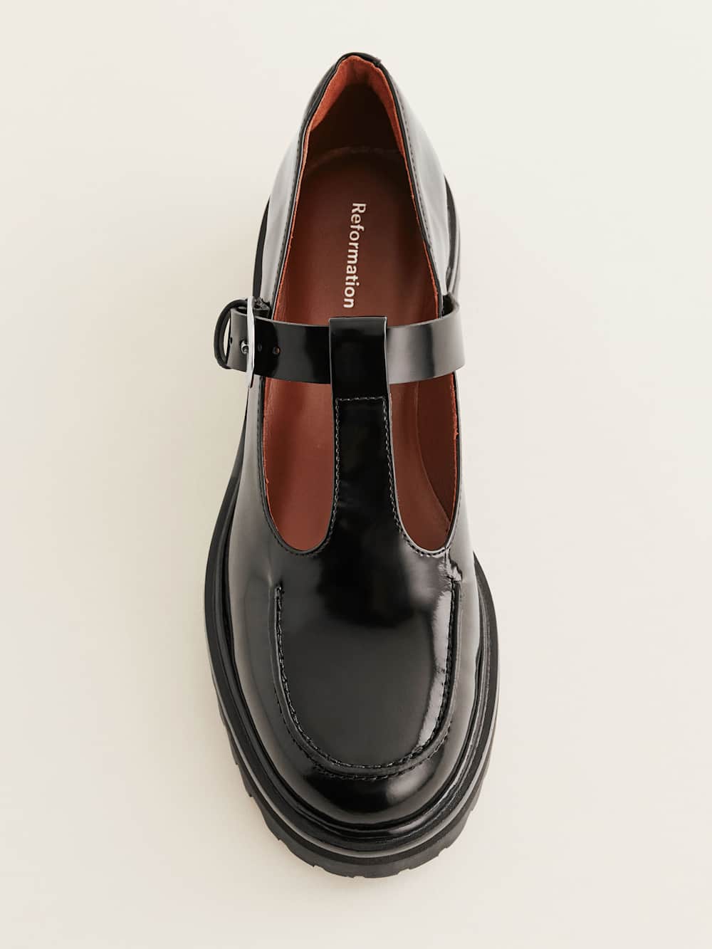 Reformation Abalonia Chunky Maryjane - Black