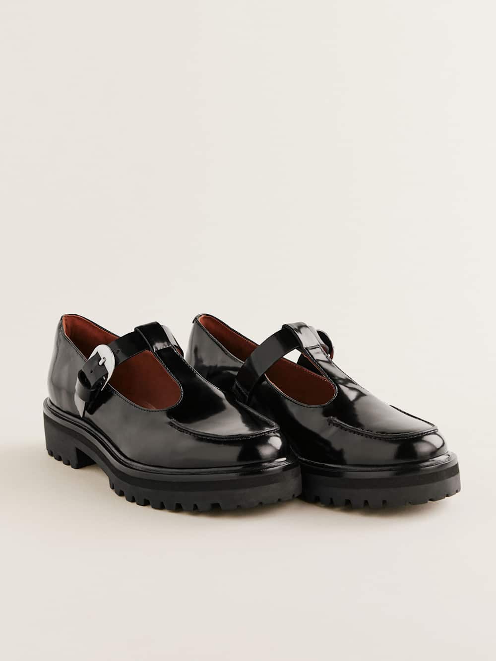 Reformation Abalonia Chunky Maryjane - Black
